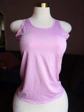 Danskin Light Pink Scoop Neck Tank Top